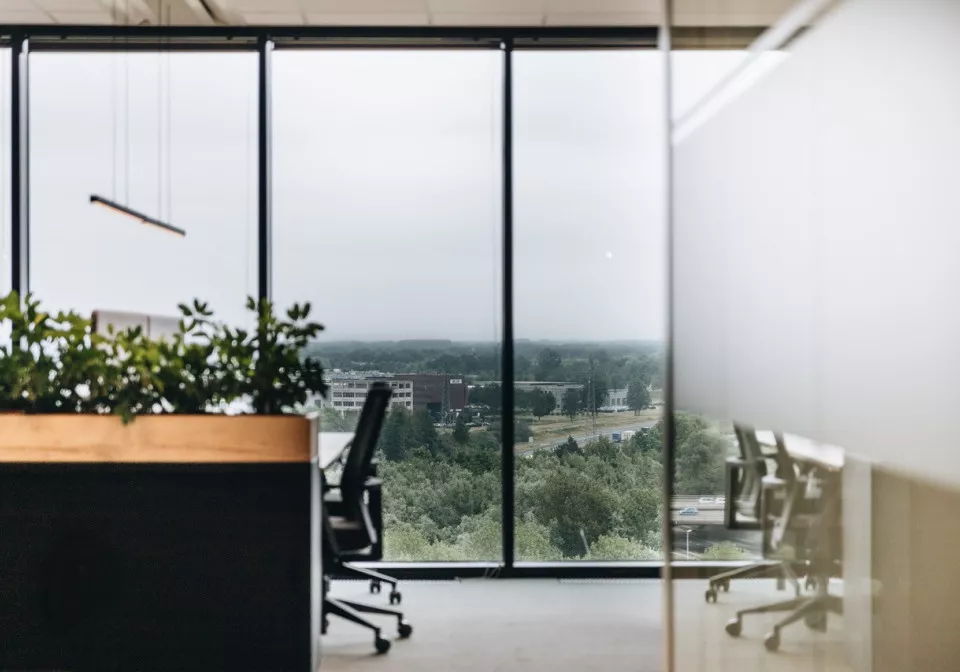 Moderne kantoorinrichting