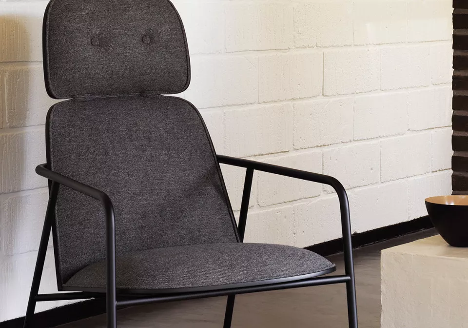 Lounge Chair Zwart