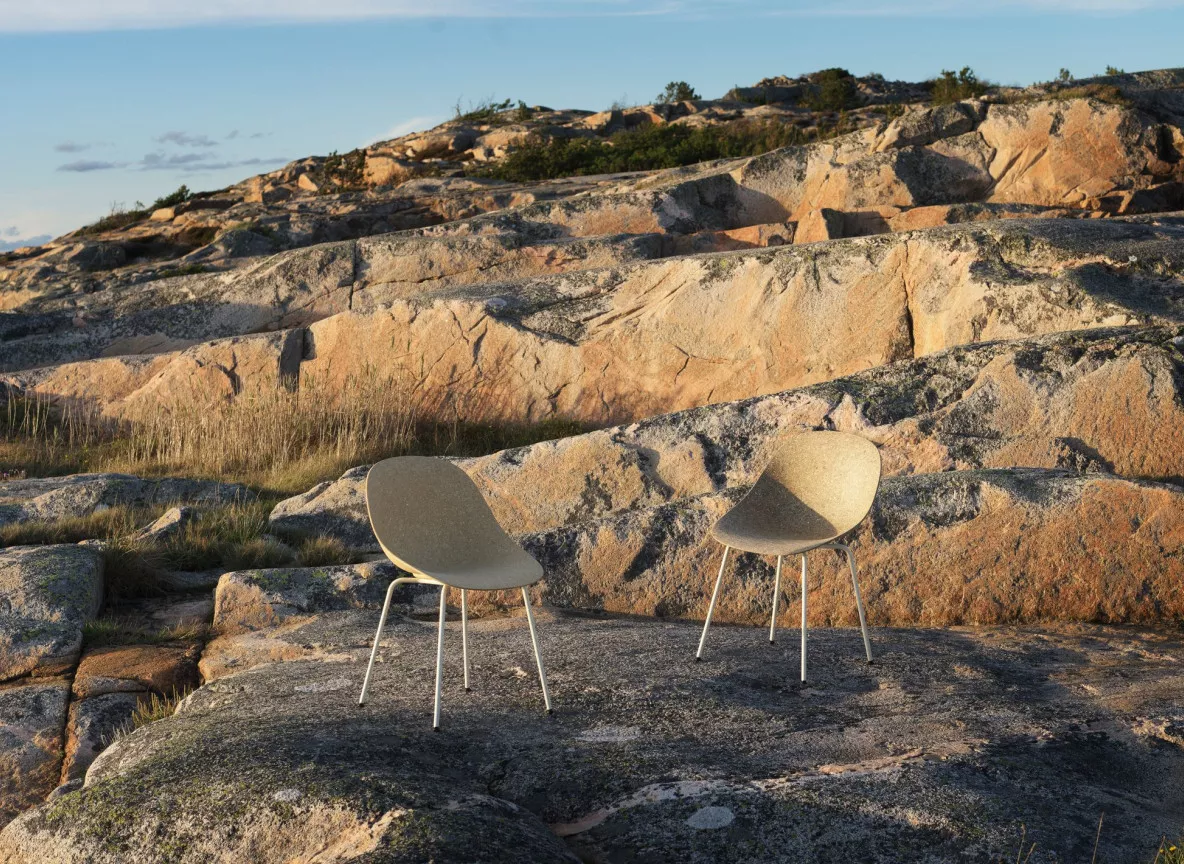 2023 Mat Chair Cream Steel Hemp Seaweed