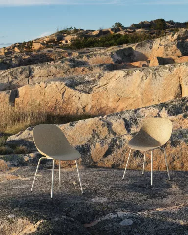 2023 Mat Chair Cream Steel Hemp Seaweed