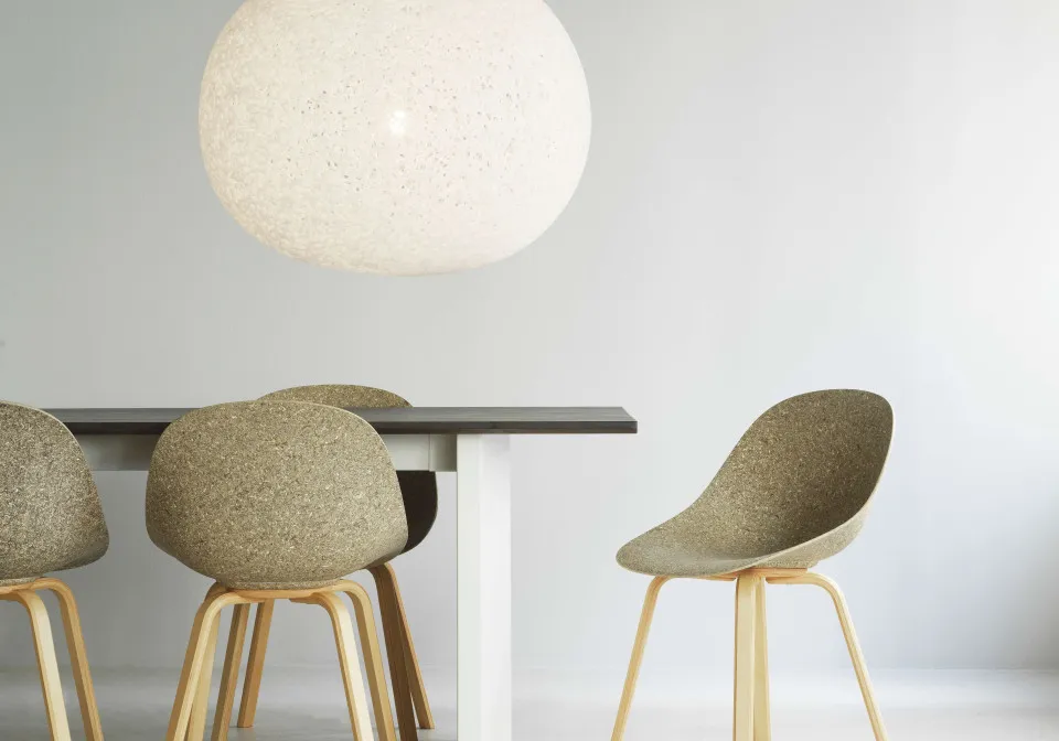 2024 Mat Chair Beech Seaweed Act Lamp O80 Panel Table Cream Dark Brown 90x250