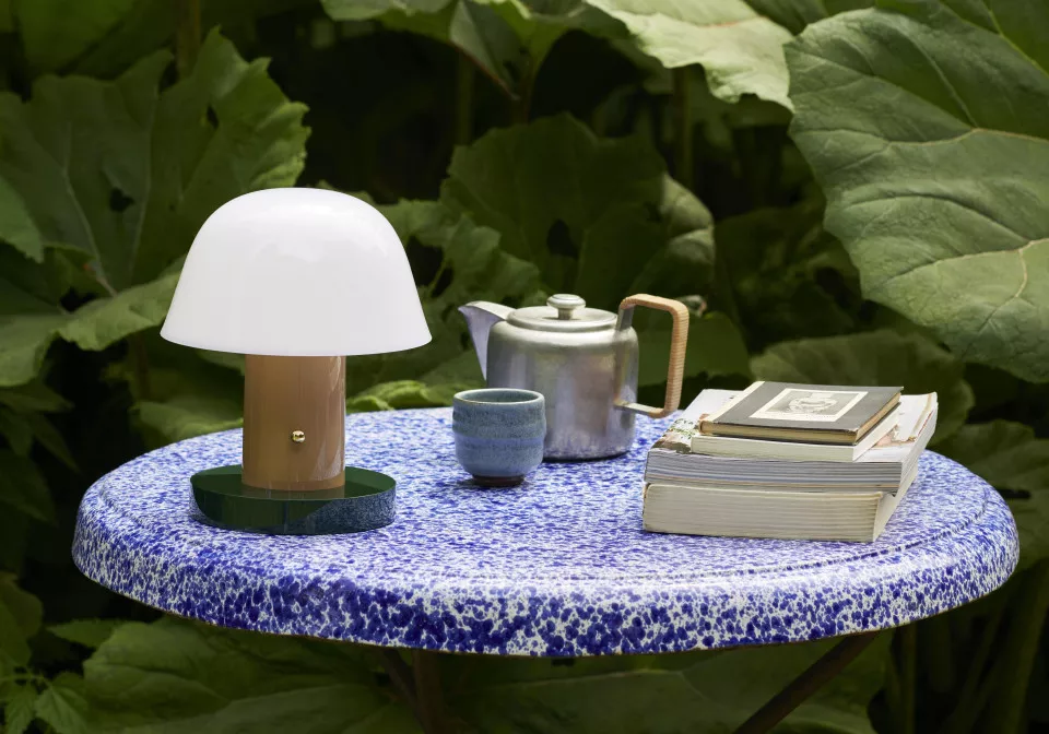 De draagbare Setago lamp 