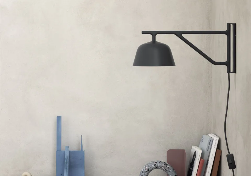 Ambit wall lamp black connect sofa remix 252 compile bookend Muuto org 150 1