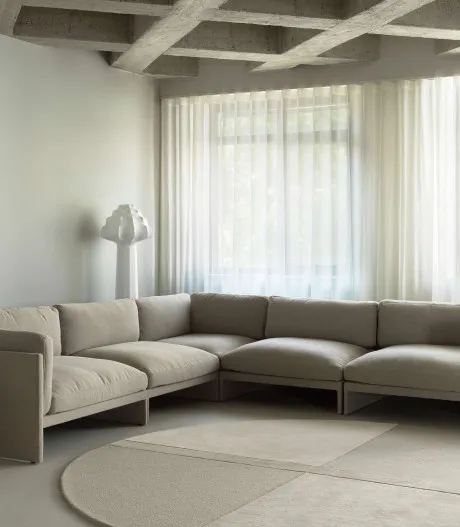 2025 Softy Modular Sofa 100 110 120 150 Level Rug Ø280 Warm Grey