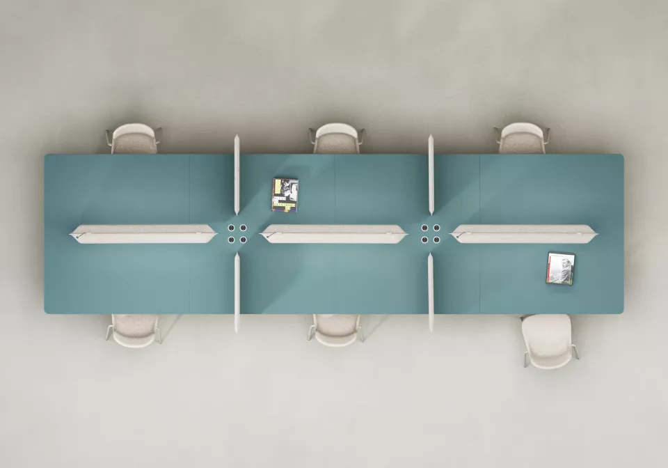 De Vorm Big Modular Table System 74cm v3 hero ortho