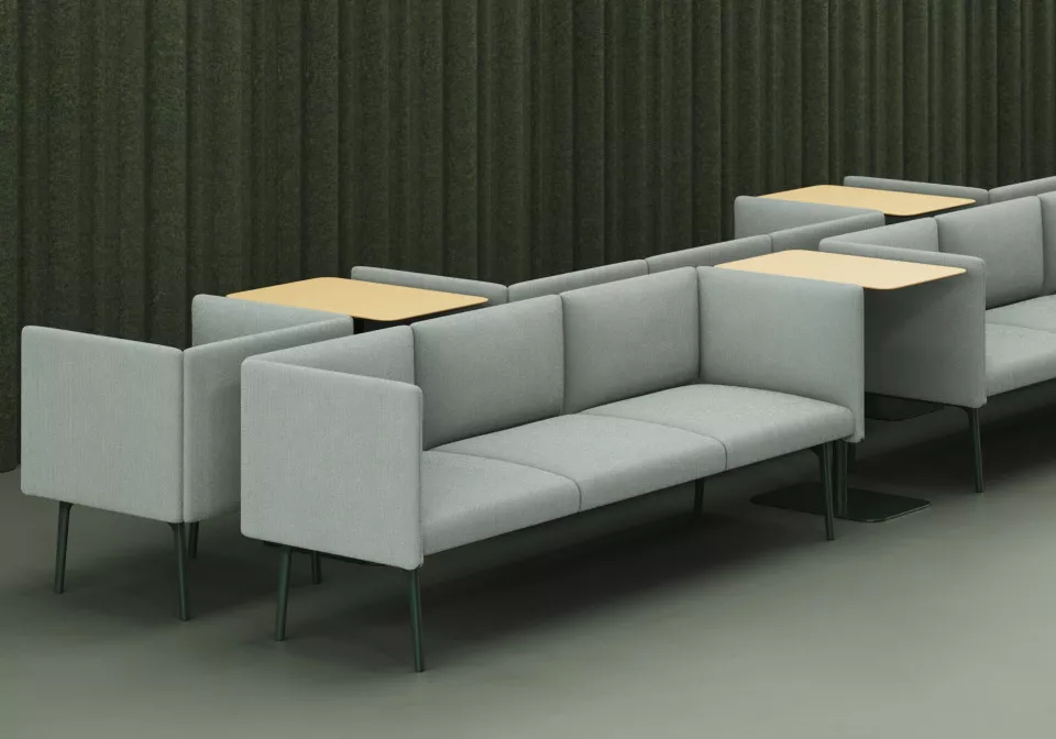 De Vorm Mino Three Seats minimal left