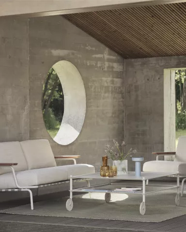 Settle sofa 2 laze 1 grey flow coffee table ply rug recycled poly moss green ridge vase 16 white frosted glass muuto org 150