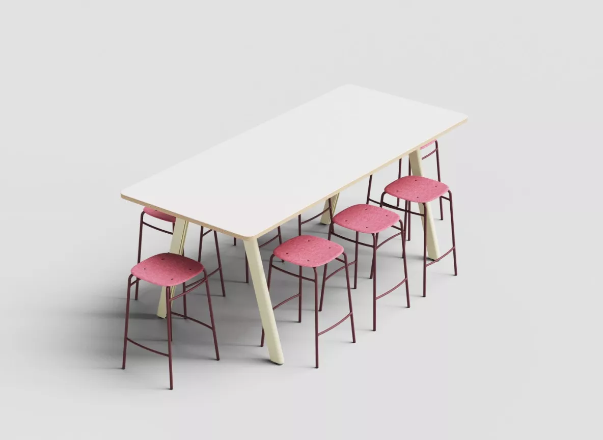 21033 twist counter table angled