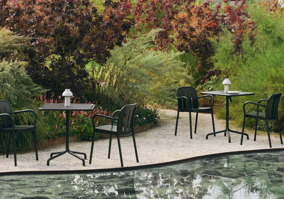 Deville Armchair Deville Table W60xD70 anthracite PC Portable cool grey (1)