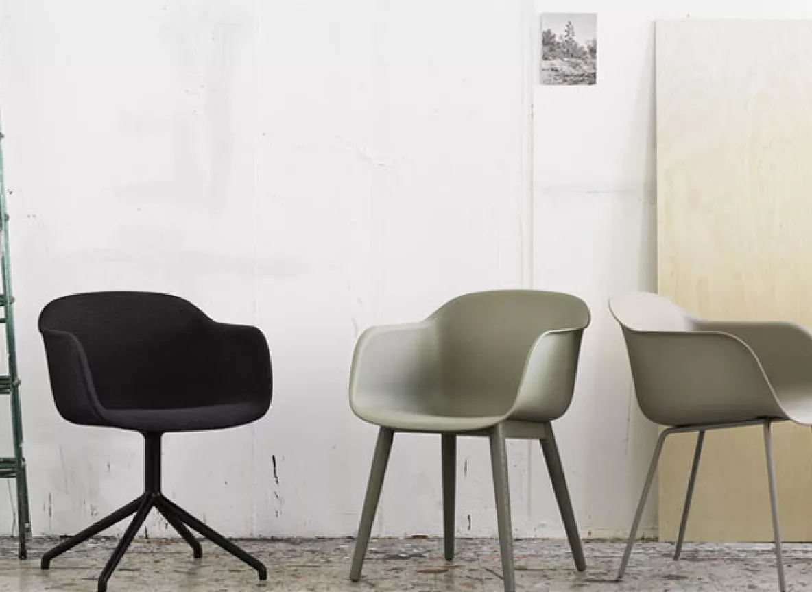 Muuto Fiber stoelen
