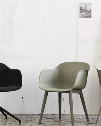 Muuto Fiber stoelen