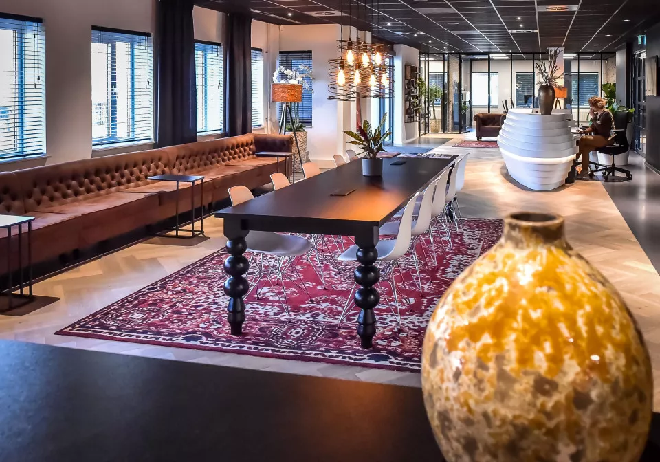 Ontmoetingsplek op kantoor