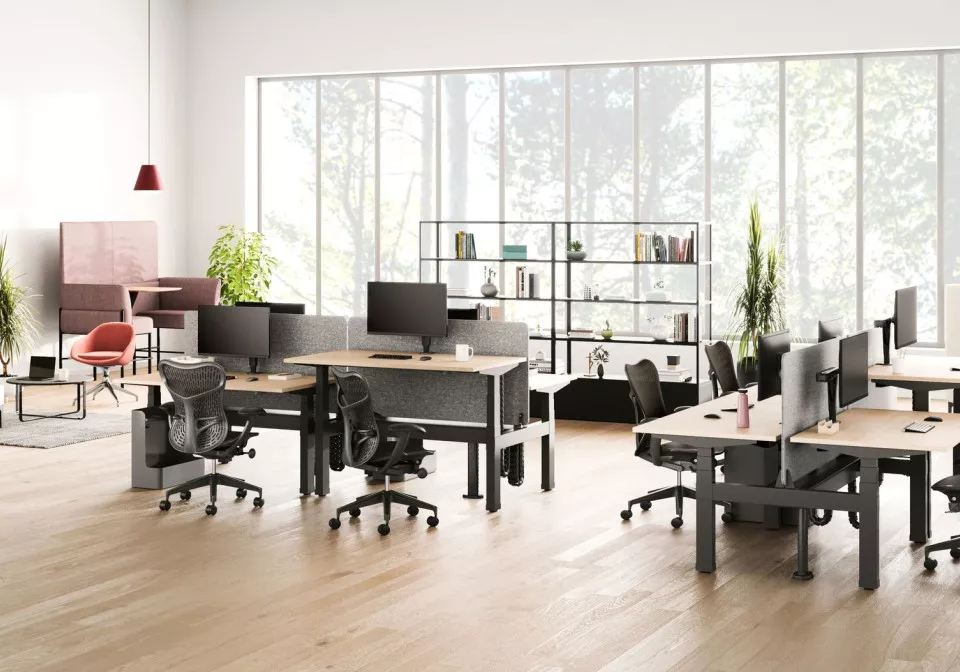 Herman Miller sta-zitbureau ergonomisch 