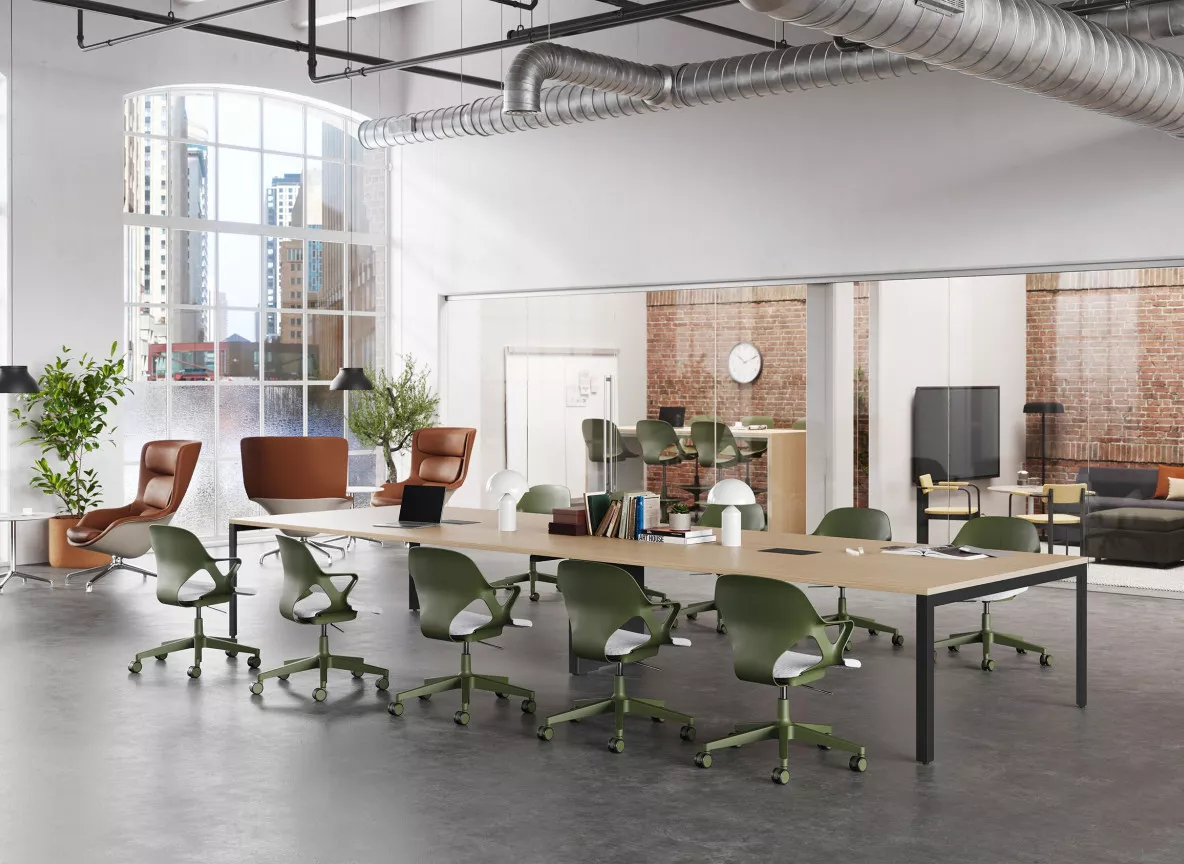 Het zitmeubilair van Herman Miller 1