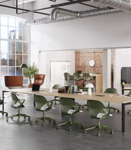 Het zitmeubilair van Herman Miller 1