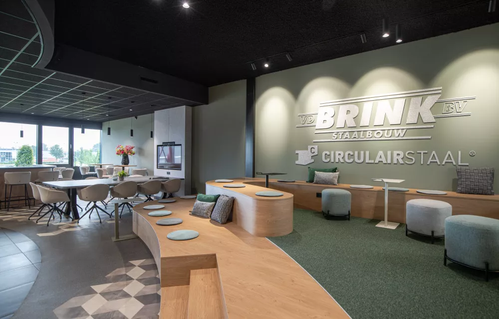 Brink Staalbouw case loungeruimte kato projecten