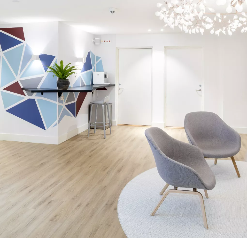 Moderne projectinrichting