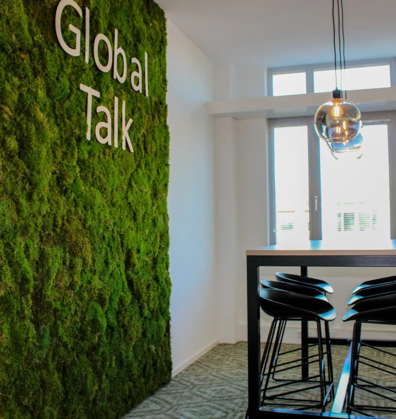 Global Talk Hengelo case logo Kato Projecten