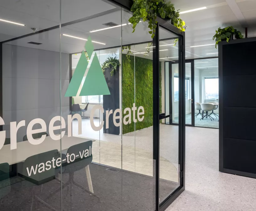 GreenCreate case vergaderruimte kato projecten