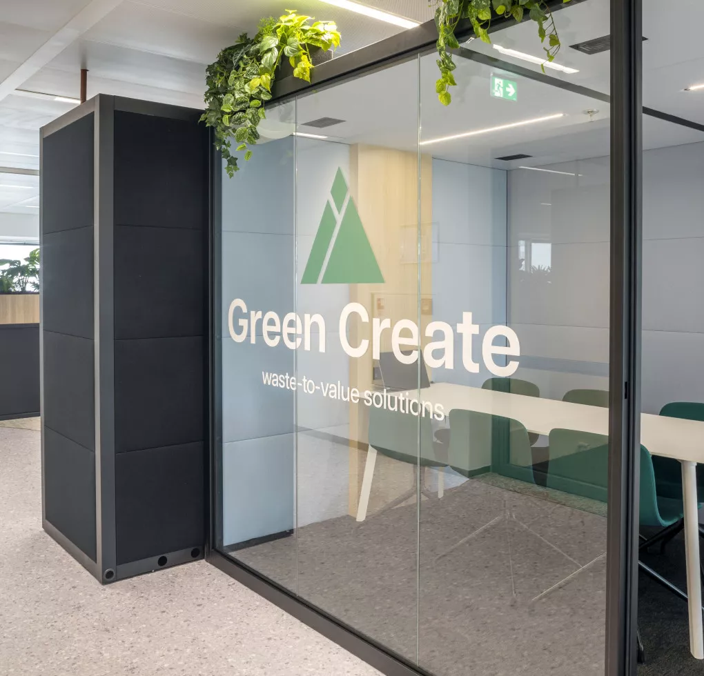 GreenCreate case vergaderruimte kato projecten