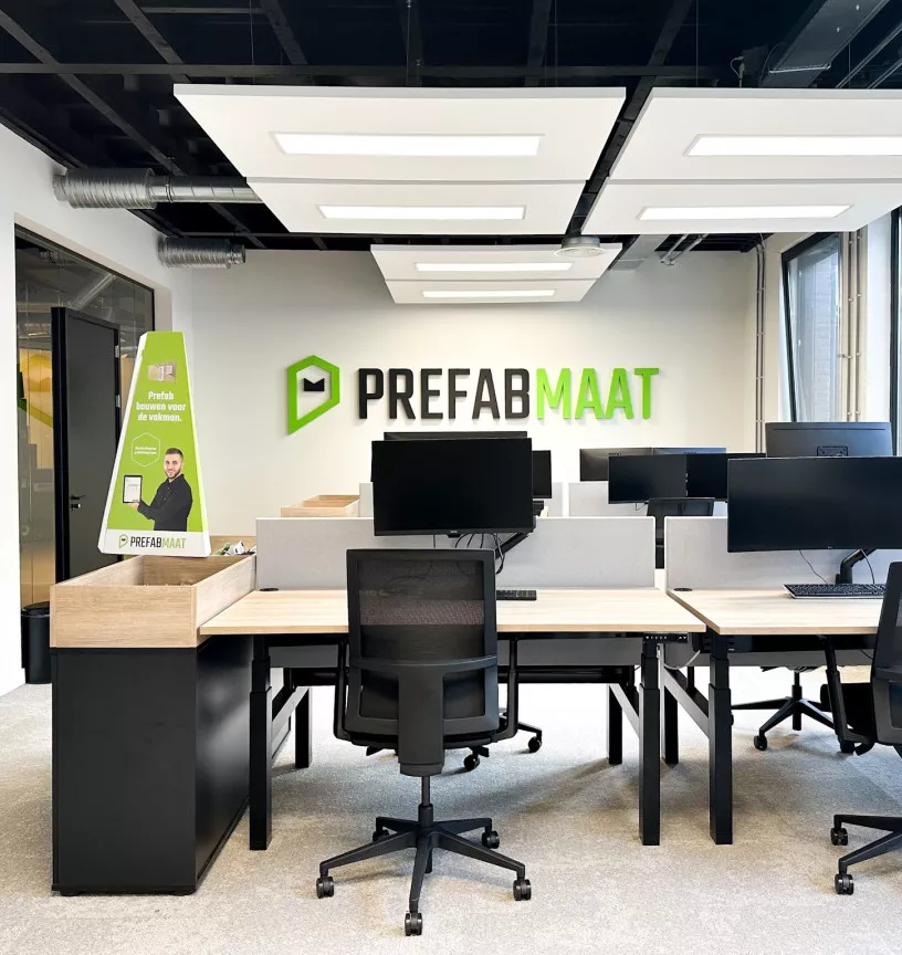 Prefabmaat kantoorruimte