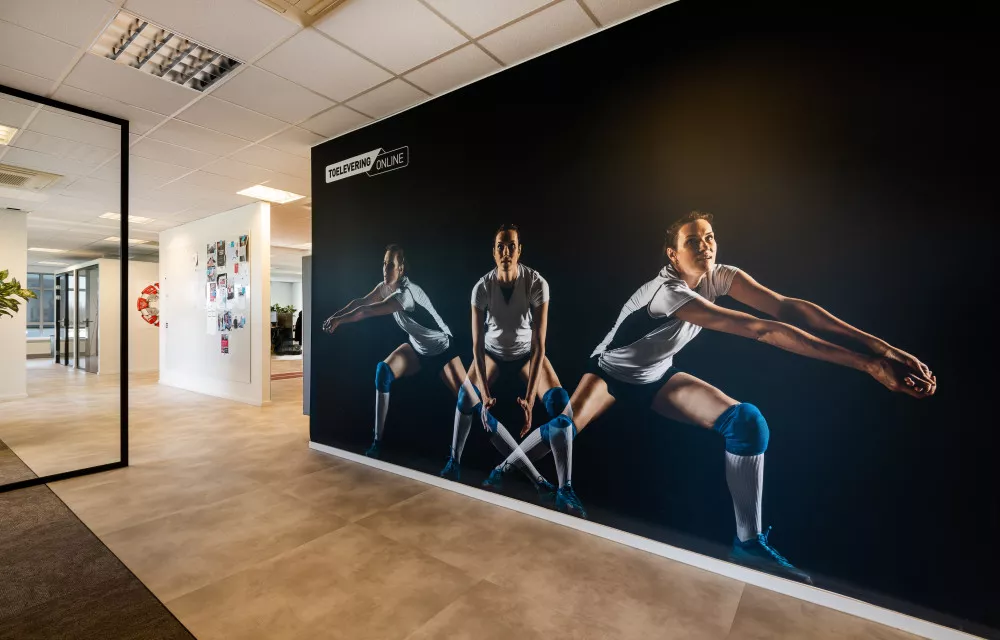 Toelevering Online Nijverdal case wanddecoratie Kato Projecten