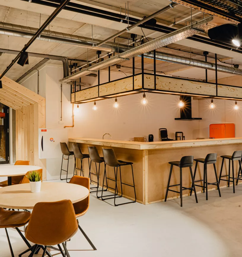 Wirelab case kantine Kato Projecten
