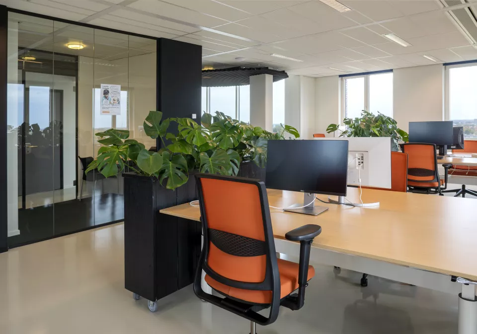 Een elektrisch verstelbaar bureau