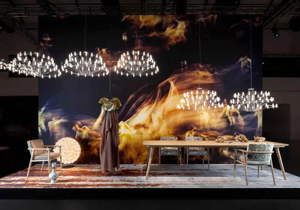 De Zio dining tafel van Moooi