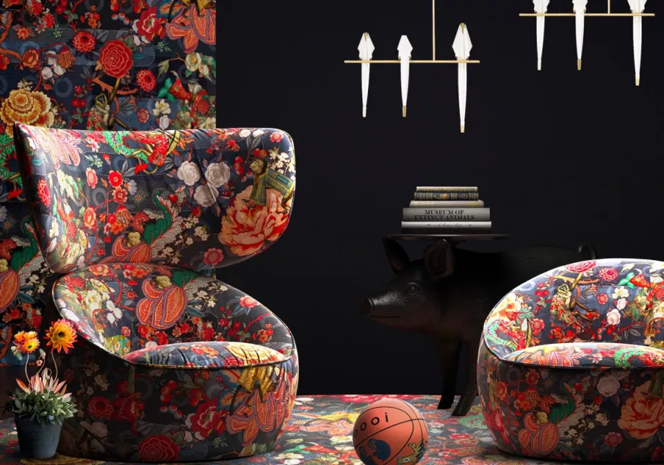 Moooi hana armchair