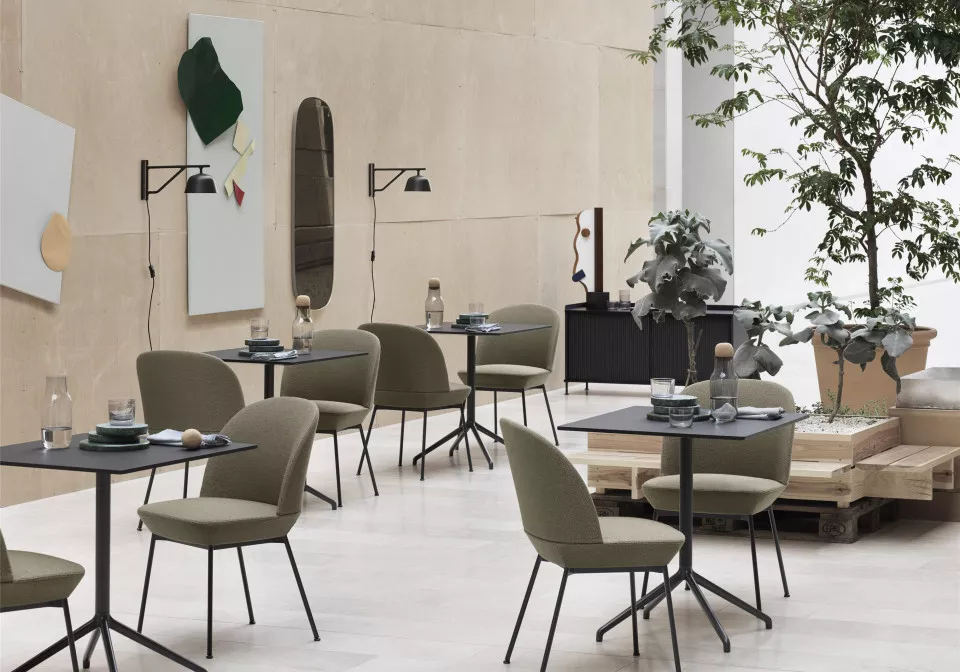 Oslo side chair ocean Muuto