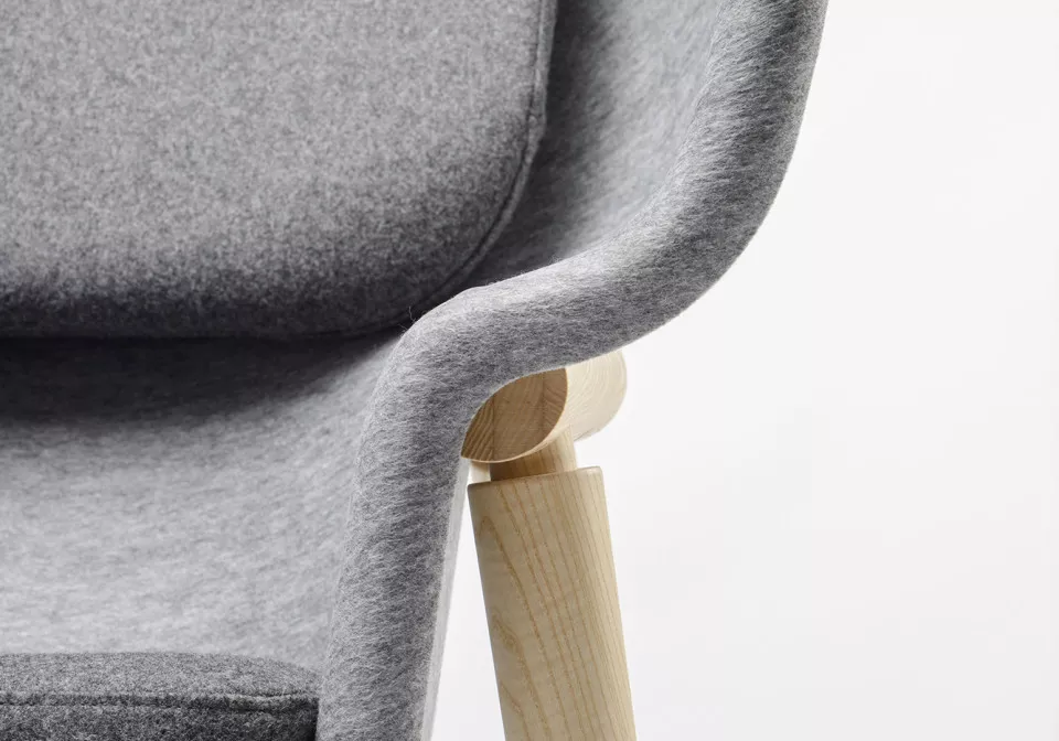POD chair detail De Vorm Benjamin Hubert 1
