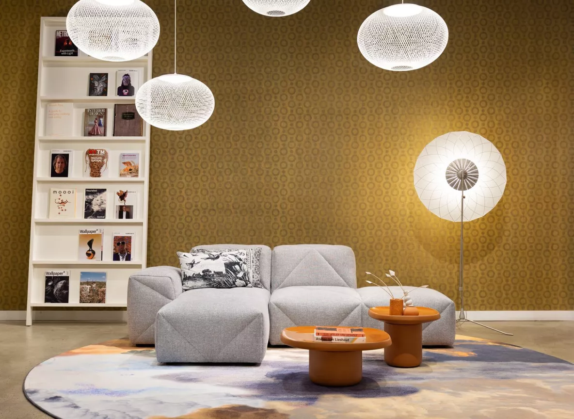 Wandbekleding met Moooi 1