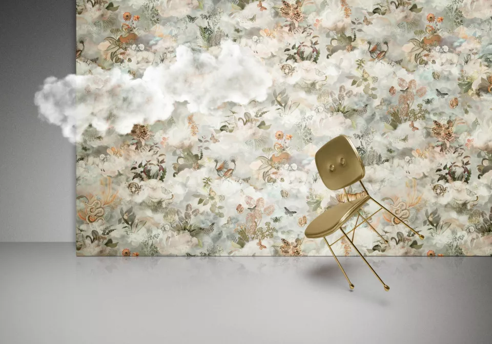Wandbekleding met Moooi 3