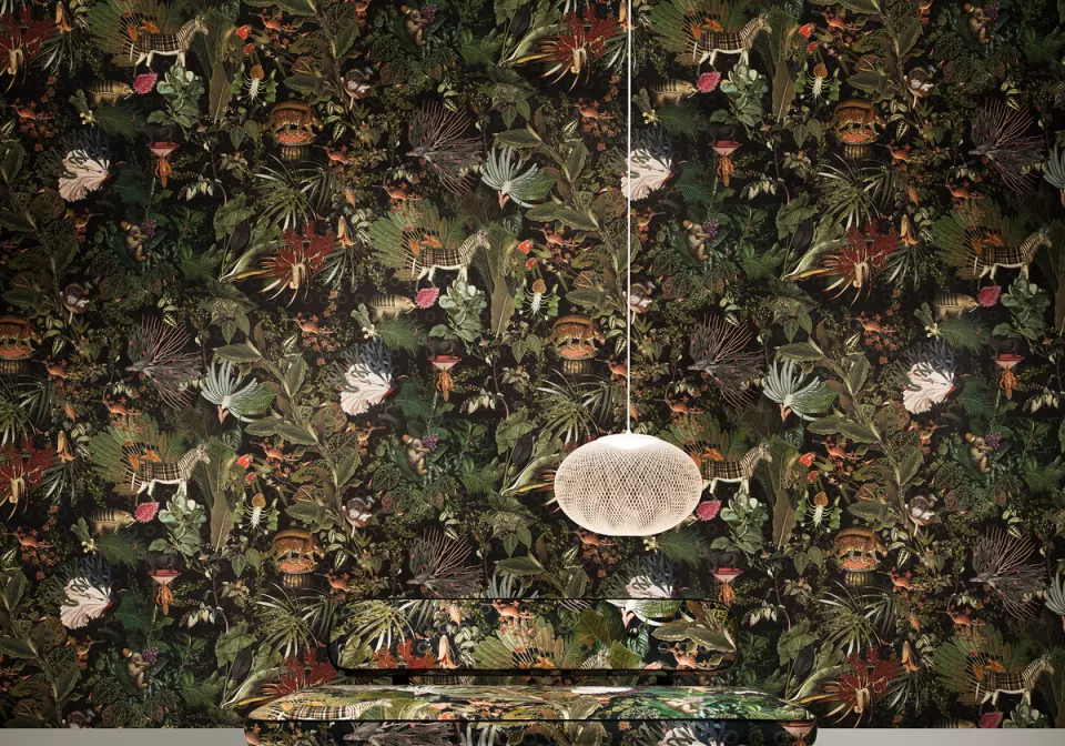 Wandbekleding met Moooi 5