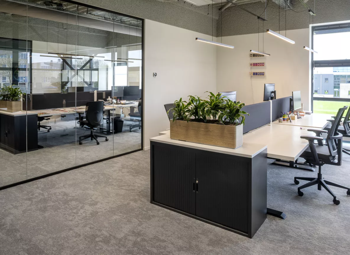 Werkplek inrichting op kantoor