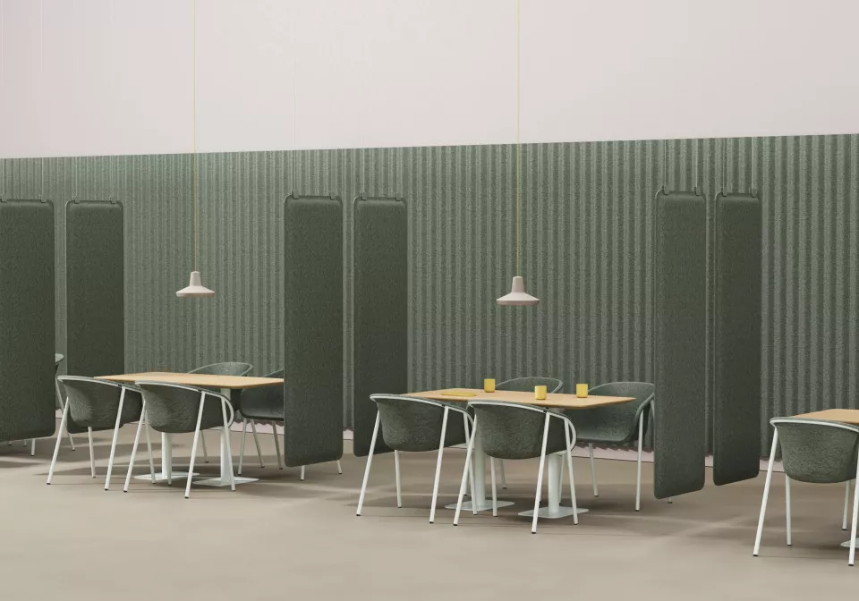 Akoestische roomdividers