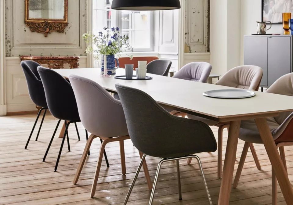 Eettafel hay