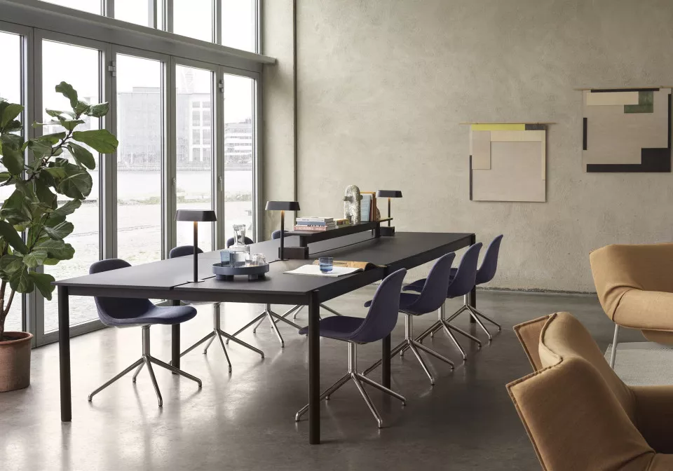 linear system config 1 black black fiber side swivel alu sabi 631 wrap lounge chair fiord 451 grey soft side 41 black ply off whi 150