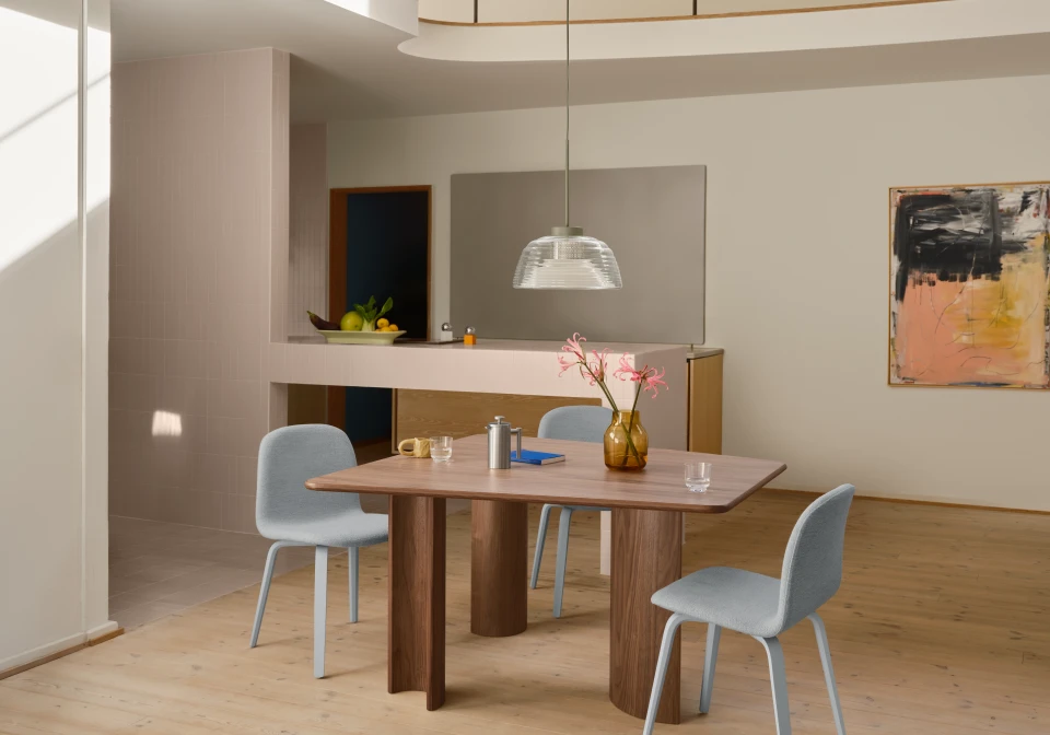 re norm table 130 walnut veneer visu ecriture 710 light blue two layer pendant olive silent raise echo acca 961 org