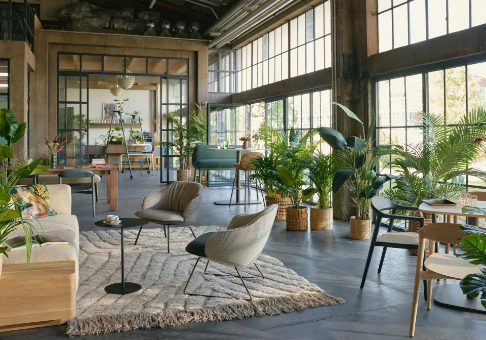 se cafe soft lounge chair keyvisual garden 4123