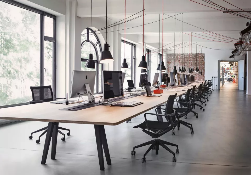 Industriele kantoorinrichting